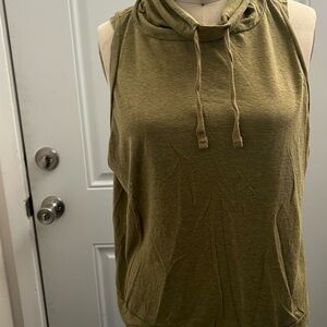 Prana Olive Green Sleeveless Top